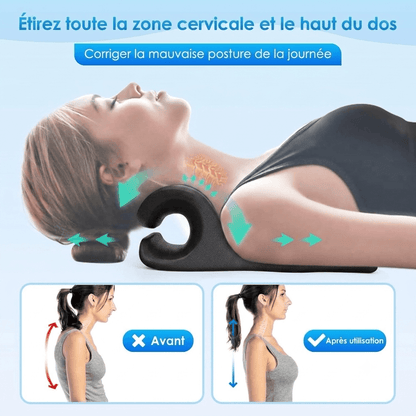 CerviFlex™ - Décompresseur Cervical & Trapèzes Ortho-Traction